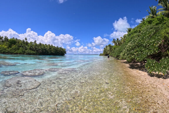 A river reef on Tetiaroa.